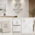 design a modern minimalist custom business logo and complete brand identity
