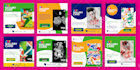 design 15 unique instagram post, facebook post, insta post, fb post, banner ads