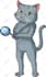 draw you a cartoon cat illustration