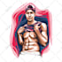 create an amazing vector pop art hope style