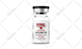 create peptide vial label design and product label design with 3d mockup