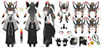 do a reference sheet of your fursona or anime character