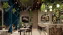 create modern and stunning restaurant interior design