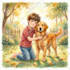 do children book illustration and watercolor illustration
