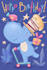 create a cute birthday card with custom lettering