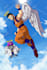 draw custom illustration in dragon ball style for your oc, avatar, and pfp