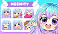 custom twitch emotes, discord emoji, sub badges, and animated for stream