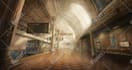 create dark, background, environment concept art, landscape