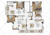 create 2d color floor plans from matterport models