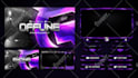 design a professional twitch overlay and streaming package