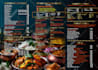 do food menu card digital menu TV screen animated video design restaurant menu
