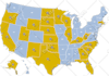design detailed USA region maps for reports, presentations or websites