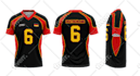 design sublimation baseball jersey