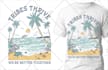 do hand drawn vintage illustration for your t shirt