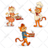 draw cartoon vector mascot character