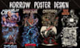do 70s 80s retro poster movie poster vintage halloween dark art gothic