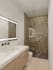 create minimalist interior design, photorealistic visualization for area 5 m2