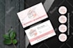 design a modern unique and elegant business card