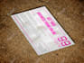 design modern and amazing post card design