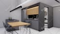 do unique kitchen design and rendering