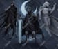 design and illustrate realistic characters