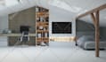 design your interior bedroom in 3d photorealistic render