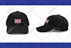do snapback, baseball cap mockup and artwork, logo and badge