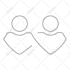design vector line icon for mobile or website in 24 hours
