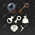 create nice 2d game assets, props, icons, objects and UI