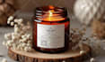 design candle label and packaging for your candle business