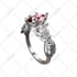 design any 3d ring for 3d printing with high quality