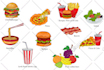 design clip art for textiles, stickers