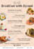 design a flyer poster for any kind of food or drink at canva