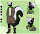 create a reference sheet of your character