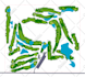 draw a golf course vector map in illustrator