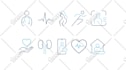 design modern flat custom vector graphic icons