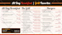 design a premium restaurant menu, digital menu board, or menu redesign