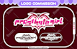 design cute japanese style logo