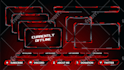 create overlay screen, panels, facecam for your stream