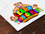 design daycare childcare babyshop school and kids logo