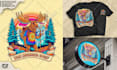 design hand drawn logo tshirt illustrations for merchandise