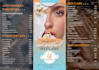 design salon, spa, gym, restaurant, food price menu, or price list