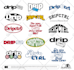 create skatewear clothing brand logo design