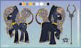 create a reference sheet of your own mlp pony design