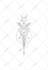 create minimalist or geometric tattoo designs