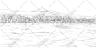 design digital sketch and line art illustration