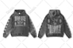 design aesthetic grunge streetwear, hoodies, sweatshirt