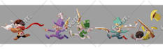 create character design, concept art, or character sheets