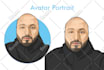 draw an avatar cartoon portrait from your photo