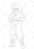 design your original character in dragon ball z anime style